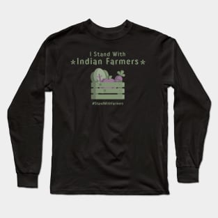 Stand With Indian Farmers Tees Long Sleeve T-Shirt